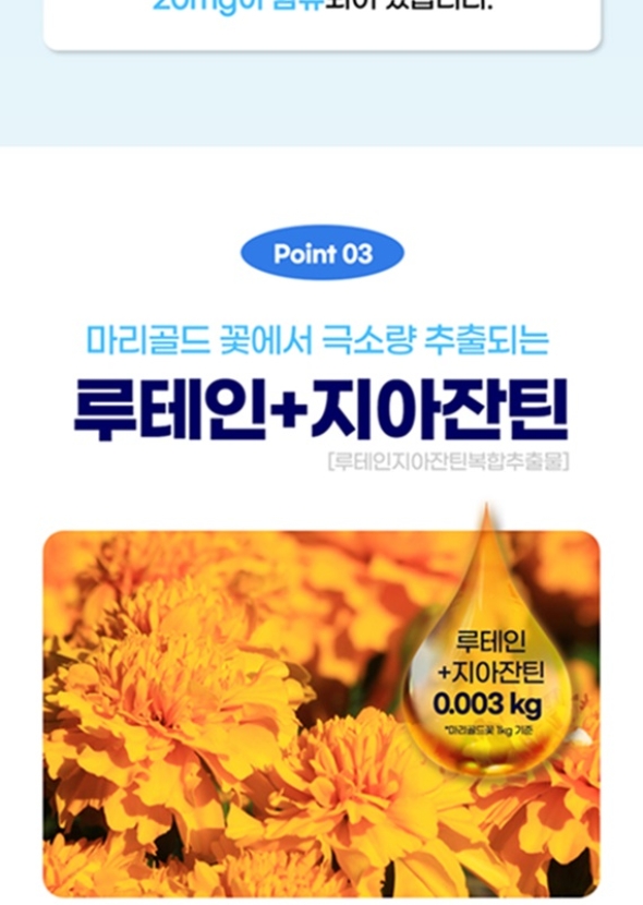 [보령] 눈건강 루테인지아잔틴 500mg x 60캡슐