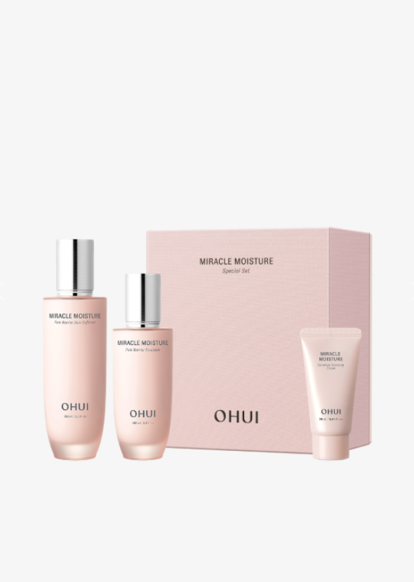 오휘 미라클 모이스처 핑크 베리어 2종 베이직