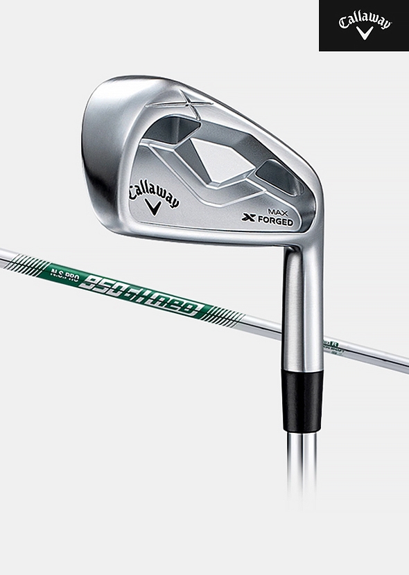 캘러웨이 X-포지드 맥스 경량 스틸 아이언세트[남성용][6i/5번~PW][NS PRO 950 NEO]