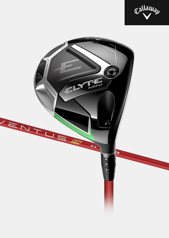 [주문제작][허인회드라이버]캘러웨이 ELYTE 엘리트 미니 드라이버[남성용][헤드체적:340cc][VENTUS TR RED]
