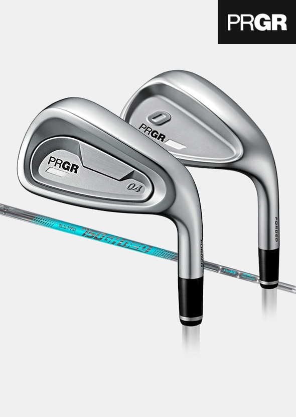 PRGR 04 스틸 단조 아이언세트[남성용][8i/#6~56][NS PRO 750 NEO]