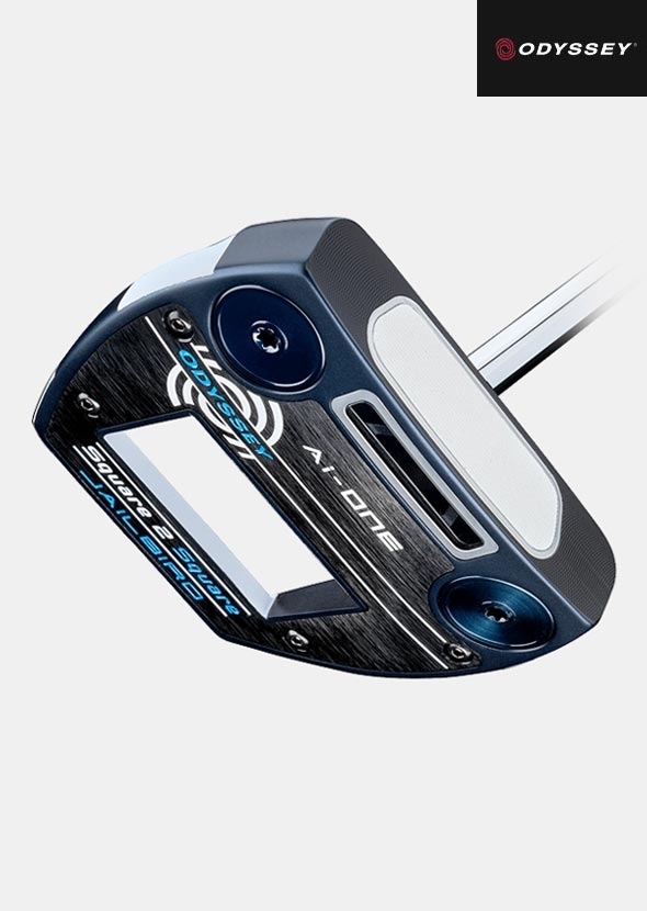 [제로 토크]오디세이 스퀘어 2 스퀘어 제일버드 JAILBIRD 퍼터[남여공용][말렛][OVERSIZE GRIP]