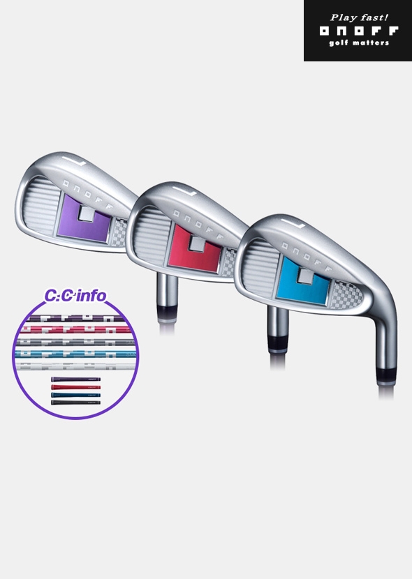 [주문제작]다이와 온오프 LP-423 컬러커스텀 여성 아이언세트[여성용][7i/#6~SW][SMOOTH KICK LP-423I]