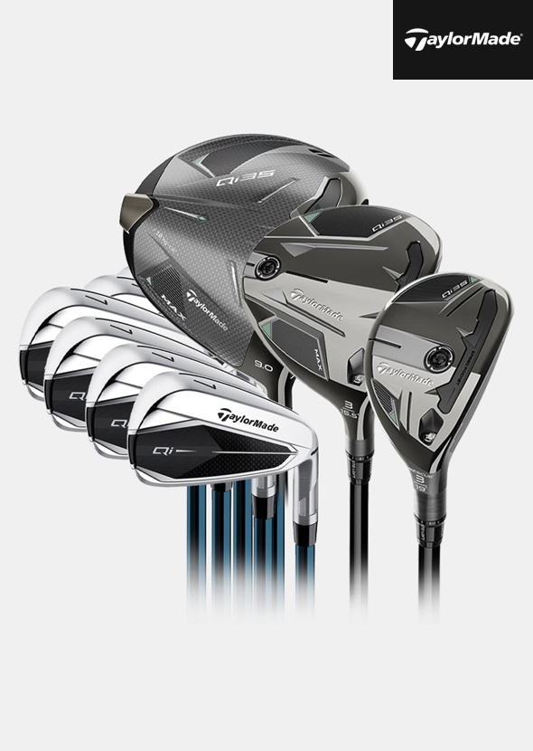 테일러메이드 Qi35 MAX 카본 풀세트[남성용][11pc/8i/5번~SW]