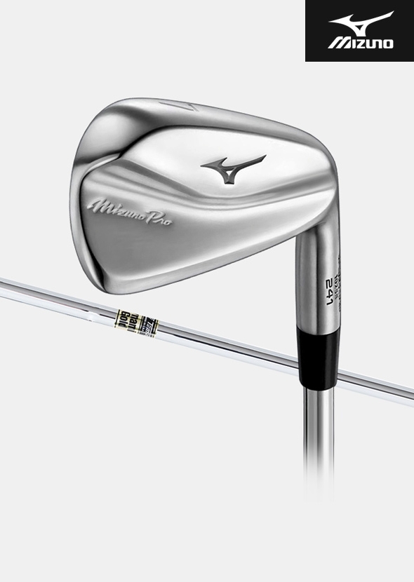 [주문제작]미즈노 프로 241 스틸 단조 아이언세트[남성용][7i/4번~PW][DYNAMIC GOLD]