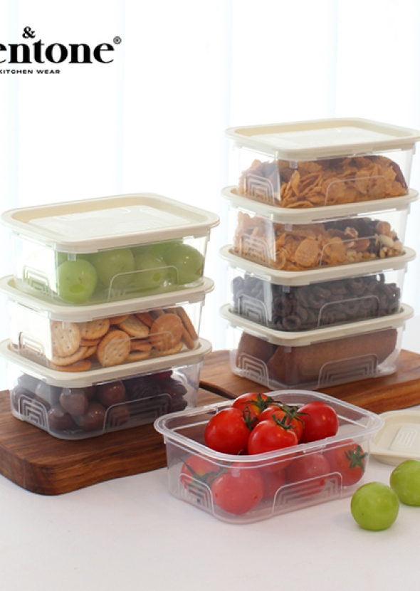 [트렌톤] 냉장고보관용기 베이직쿡 1호 8종(16P)