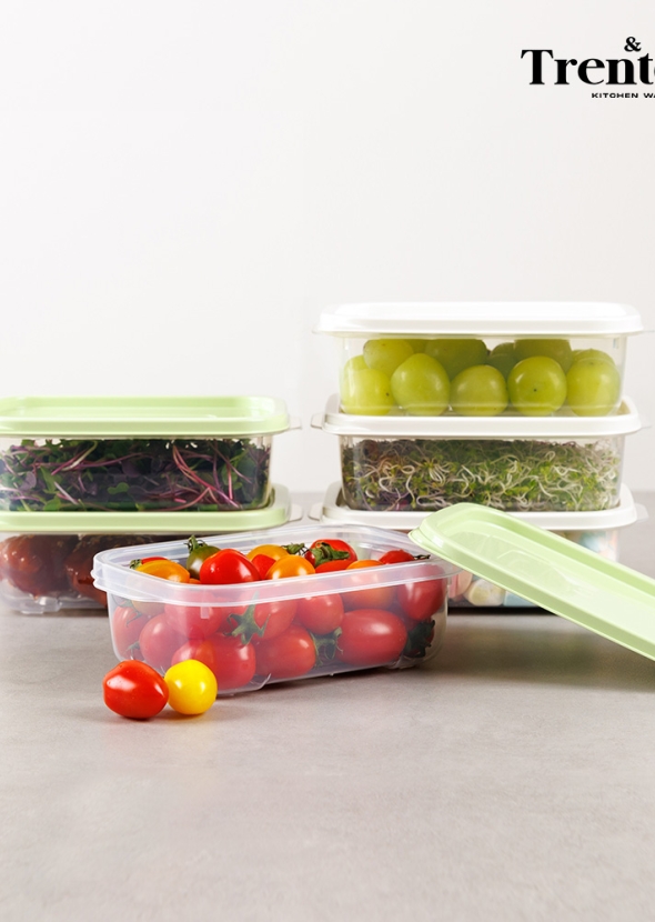 [트렌톤] 심플리 다용도보관용기 6종(750ml x 6개)