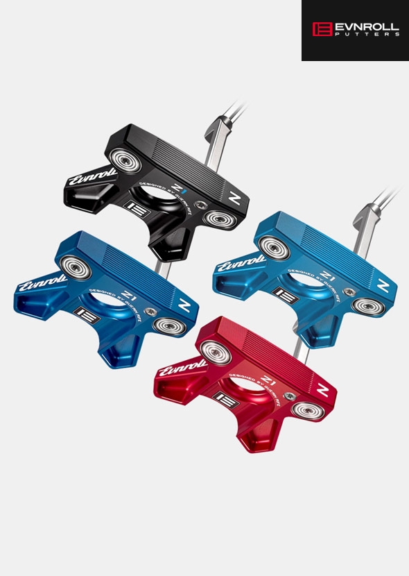 [제로토크]이븐롤 ZERO Z1 퍼터 컬렉션[남여공용][말렛][4COLORS][TOUR TAC GRIP]