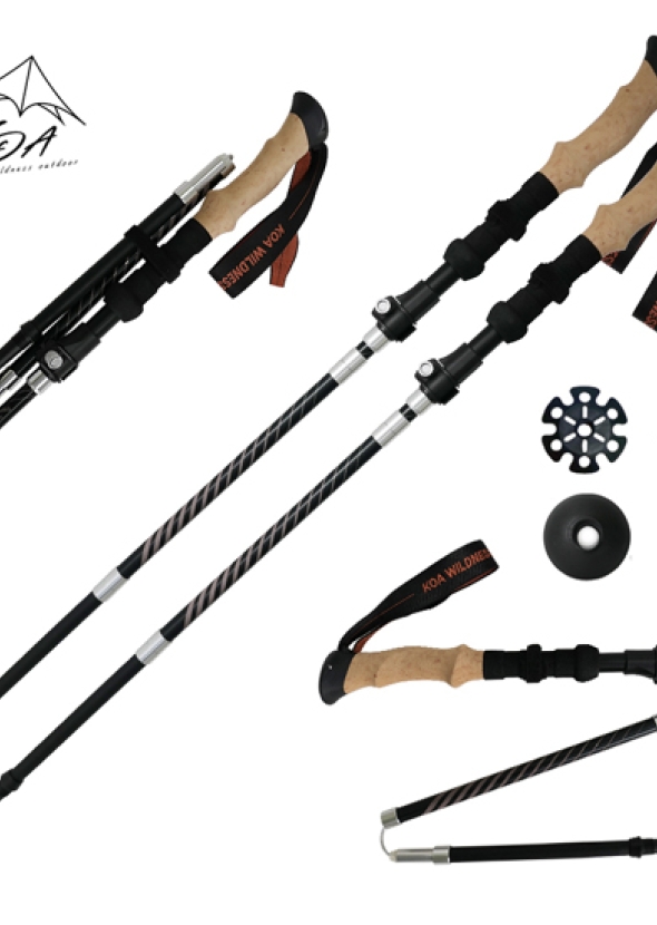[KOA] 코아 어트랙 Z폴딩 초경량 등산스틱 (1P) KOA-HP1000