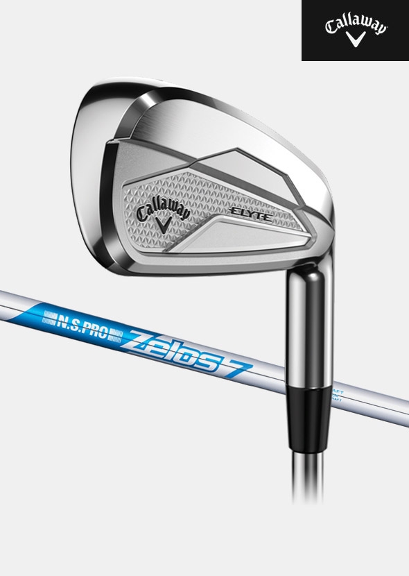 [주문제작]캘러웨이 ELYTE 엘리트 스틸 아이언[남성용][NS PRO ZELOS 7]