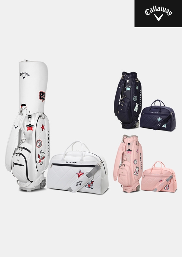 캘러웨이 캘리 바퀴형 골프백세트[여성용][3COLORS]