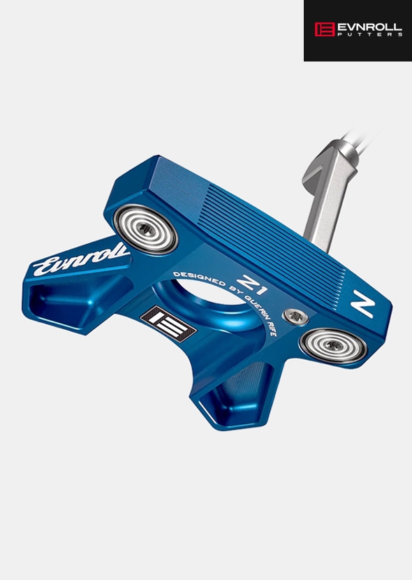 [제로토크]이븐롤 ZERO Z1 퍼터[남여공용][말렛][블루][TOUR TAC GRIP]