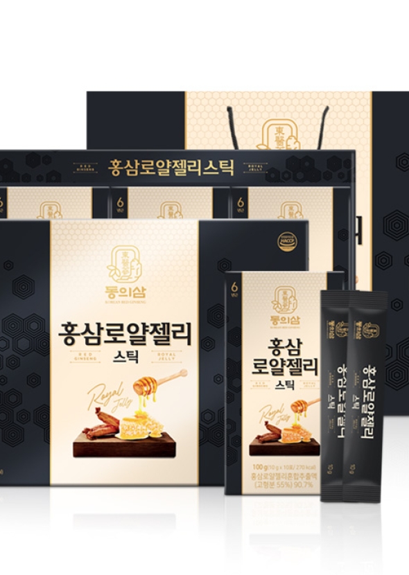 [동의삼] 홍삼로얄젤리스틱 10g x 30포