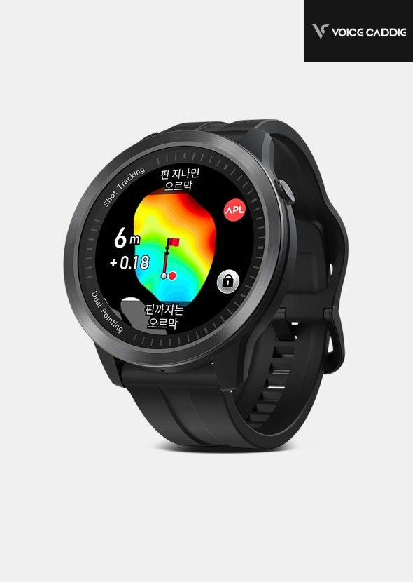 (주)올픽_보이스캐디 T12 PRO 시계형 거리측정기[남여공용][블랙]
