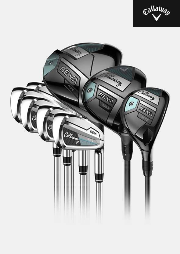 캘러웨이 레바 라이즈 풀세트[여성용][9pc/7i/6번~SW][ELDIO 40]