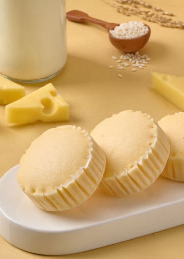 떡편 우유로 만든 치즈 쌀케이크 40g X 5개 (200g)