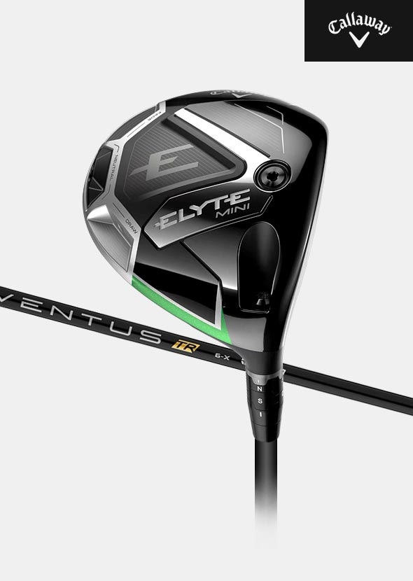 [주문제작][허인회드라이버]캘러웨이 ELYTE 엘리트 미니 드라이버[남성용][헤드체적:340cc][VENTUS TR BLACK]