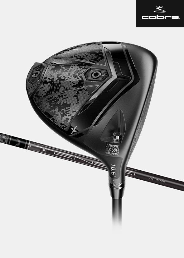 [한정판]코브라 다크스피드 어댑트 X 볼리션 드라이버[남성용][MCA TENSEI 1K BLACK 65]