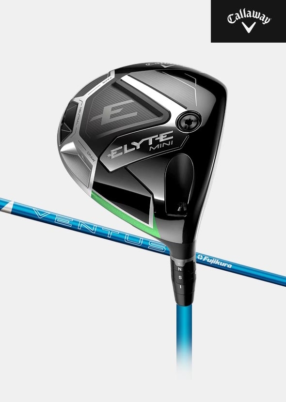 [주문제작][허인회드라이버]캘러웨이 ELYTE 엘리트 미니 드라이버[남성용][헤드체적:340cc][VENTUS BLUE VELOCORE PLUS]