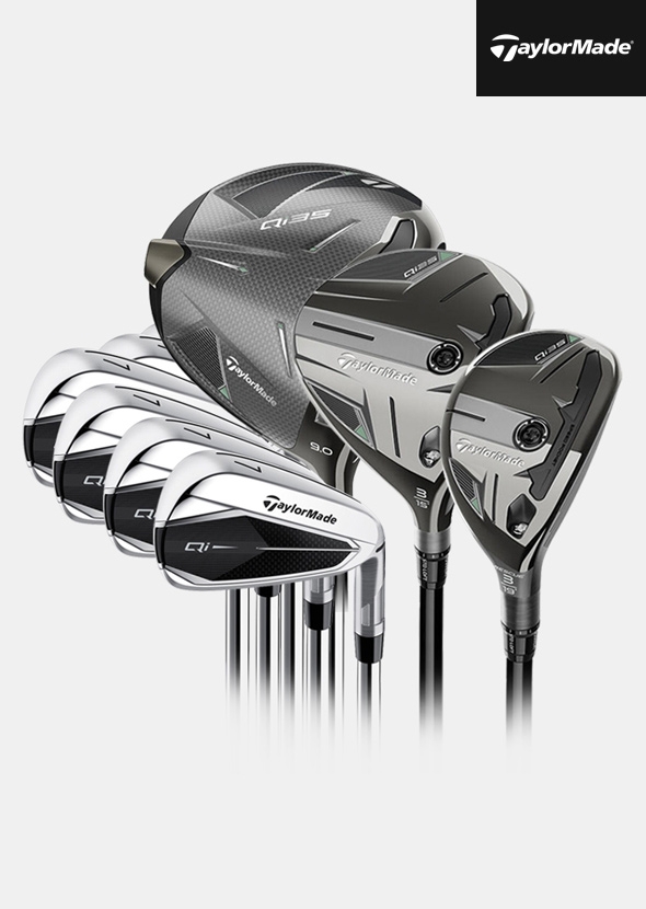 테일러메이드 Qi35 스틸 풀세트[남성용][11pc/8i/5번~SW]
