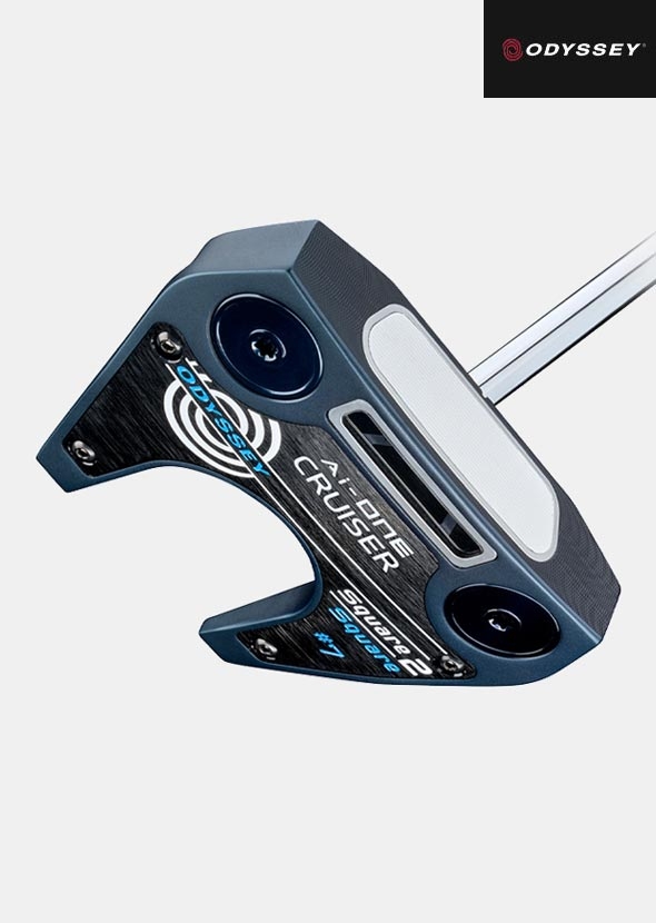 [제로 토크]오디세이 스퀘어 2 스퀘어 7 크루저 퍼터[남여공용][말렛][38][OVERSIZE GRIP]
