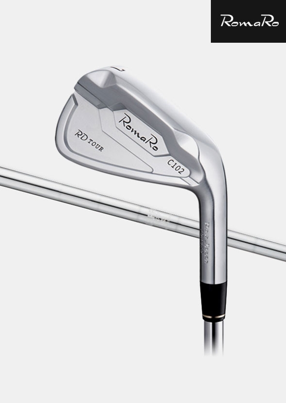 로마로 RD TOUR C102 스틸 단조 아이언세트[남성용][7i/#4~PW][NS PRO 950GH]