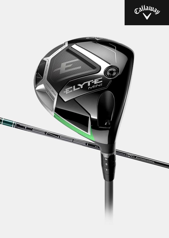 [허인회드라이버]캘러웨이 ELYTE 엘리트 미니 드라이버[남성용][헤드체적:340cc][TENSEI GREEN 60]