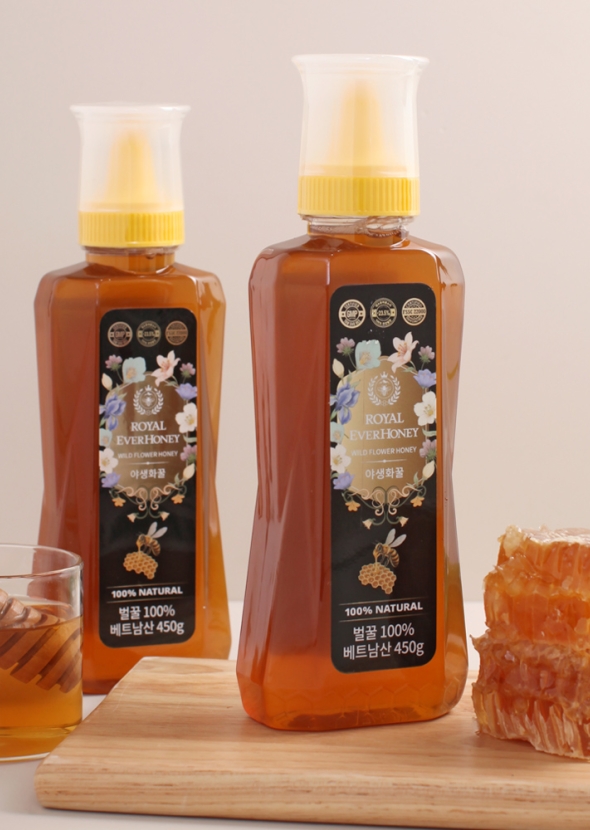 [행복한 농장] 로얄 에버허니 450g x 1병	