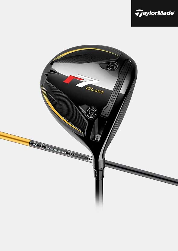 테일러메이드 R7 쿼드 미니 드라이버[남성용][헤드체적:305cc][DIAMANA TM55]