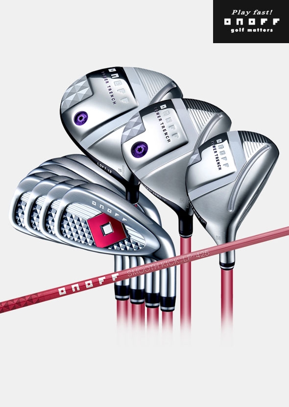 다이와 온오프 LP-425 카본 풀세트[여성용][마젠타][SMOOTH KICK LP-425]