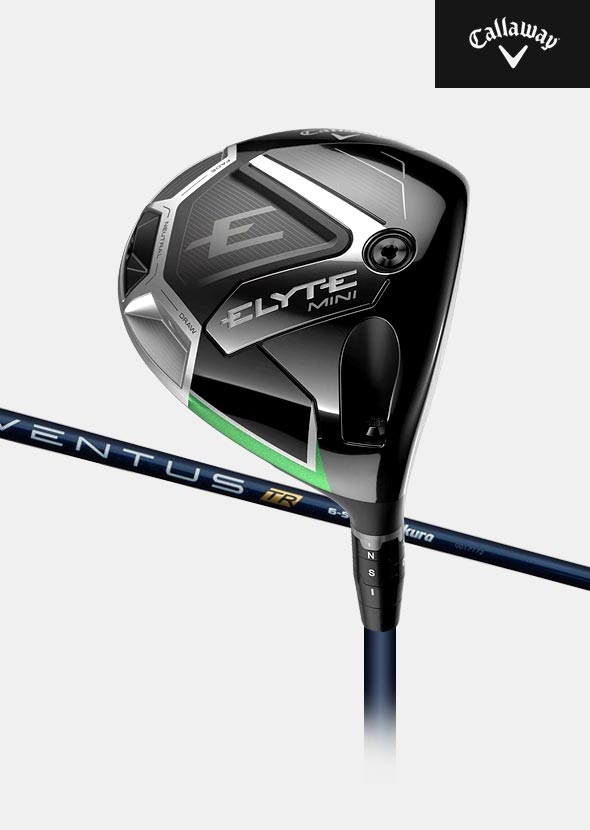 [주문제작][허인회드라이버]캘러웨이 ELYTE 엘리트 미니 드라이버[남성용][헤드체적:340cc][VENTUS TR BLUE]